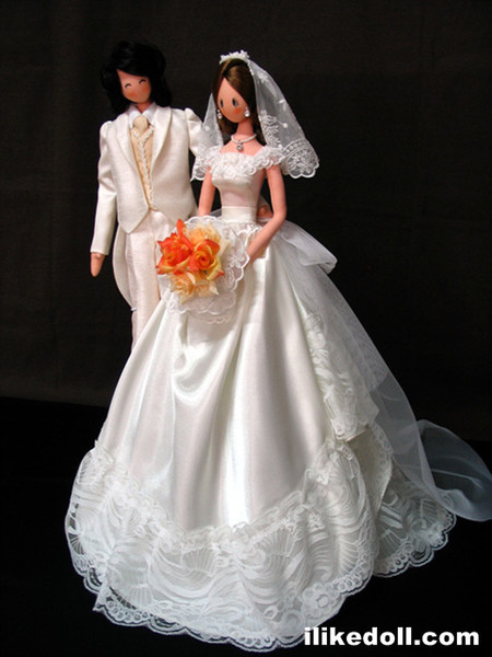 Куклы свадебная пара