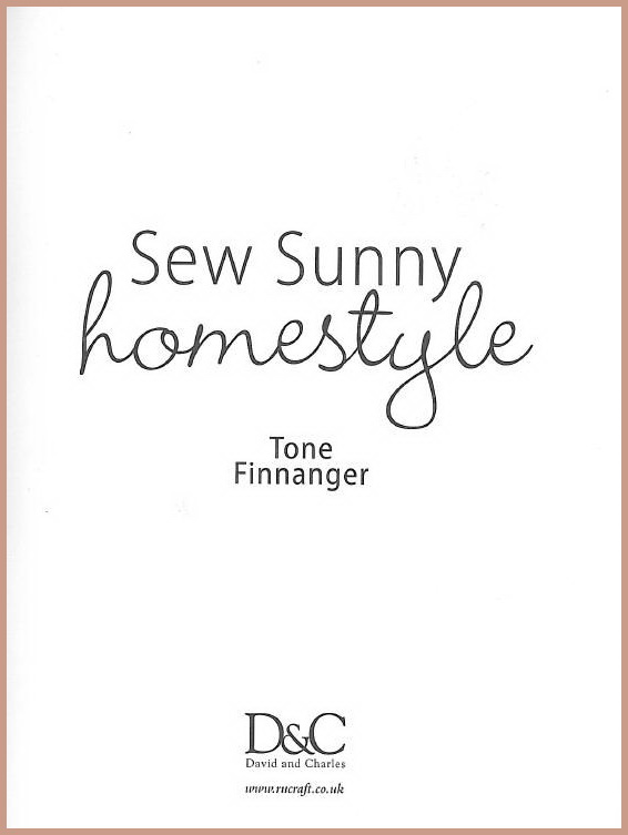 Sew sunny homestyle