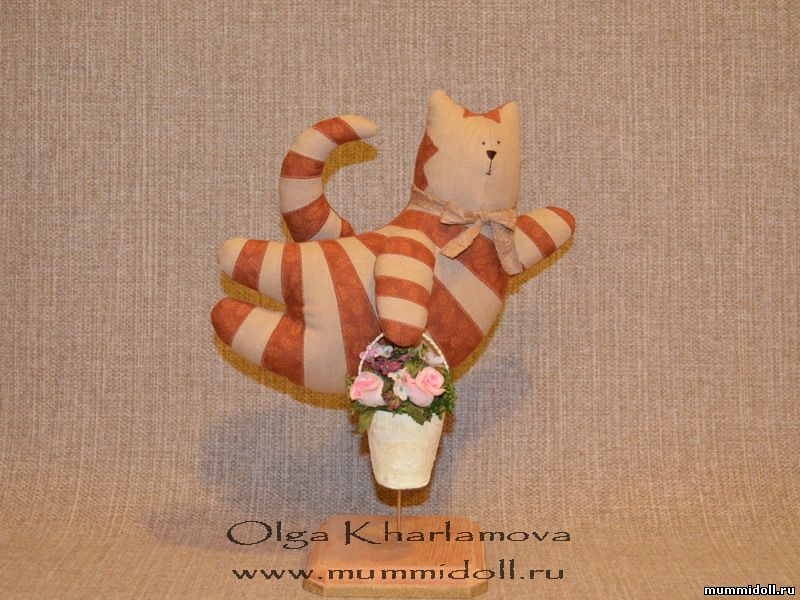 Кукла тильда Летящий кот 31