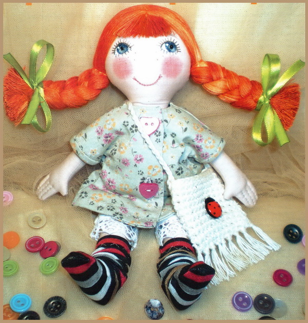Текстильная кукла мастер-класс