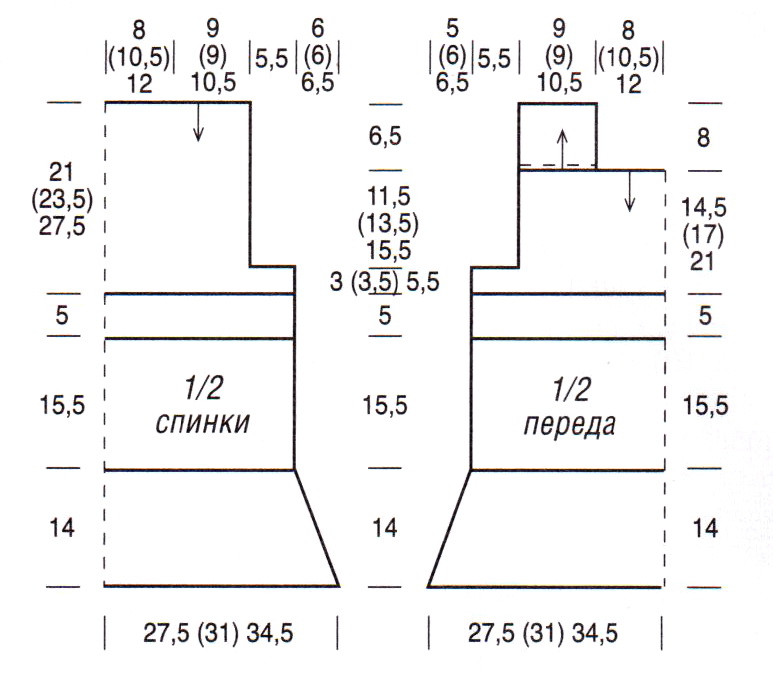 Схема вязания крючком